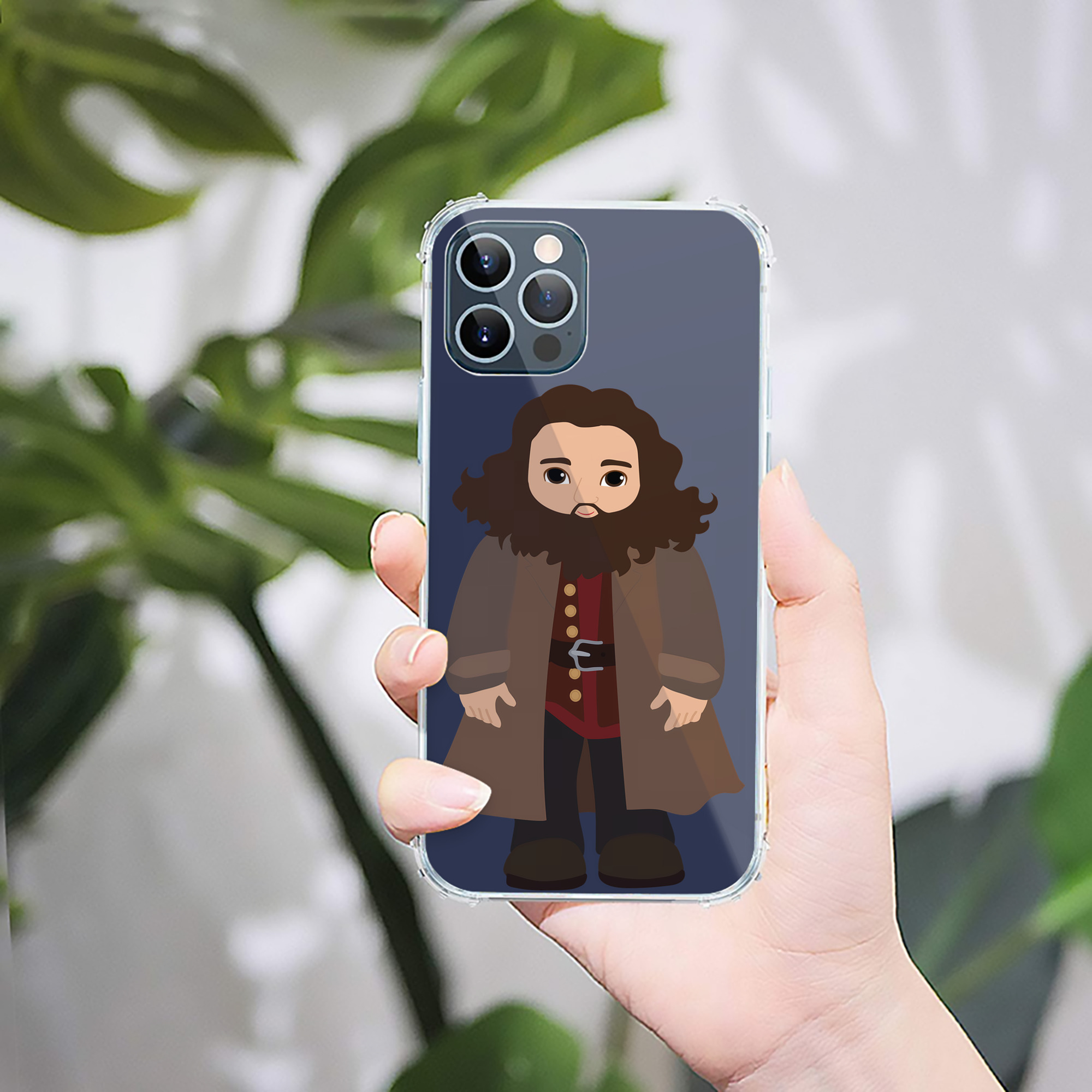（画像用） Harry Potter ハリー・ポッターシリーズ 【iPhone 12シリーズ対応】透明スマホケース（クリアソフトケース）